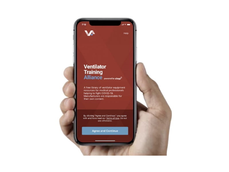 Ventilator Training Alliance App Partnership Announced